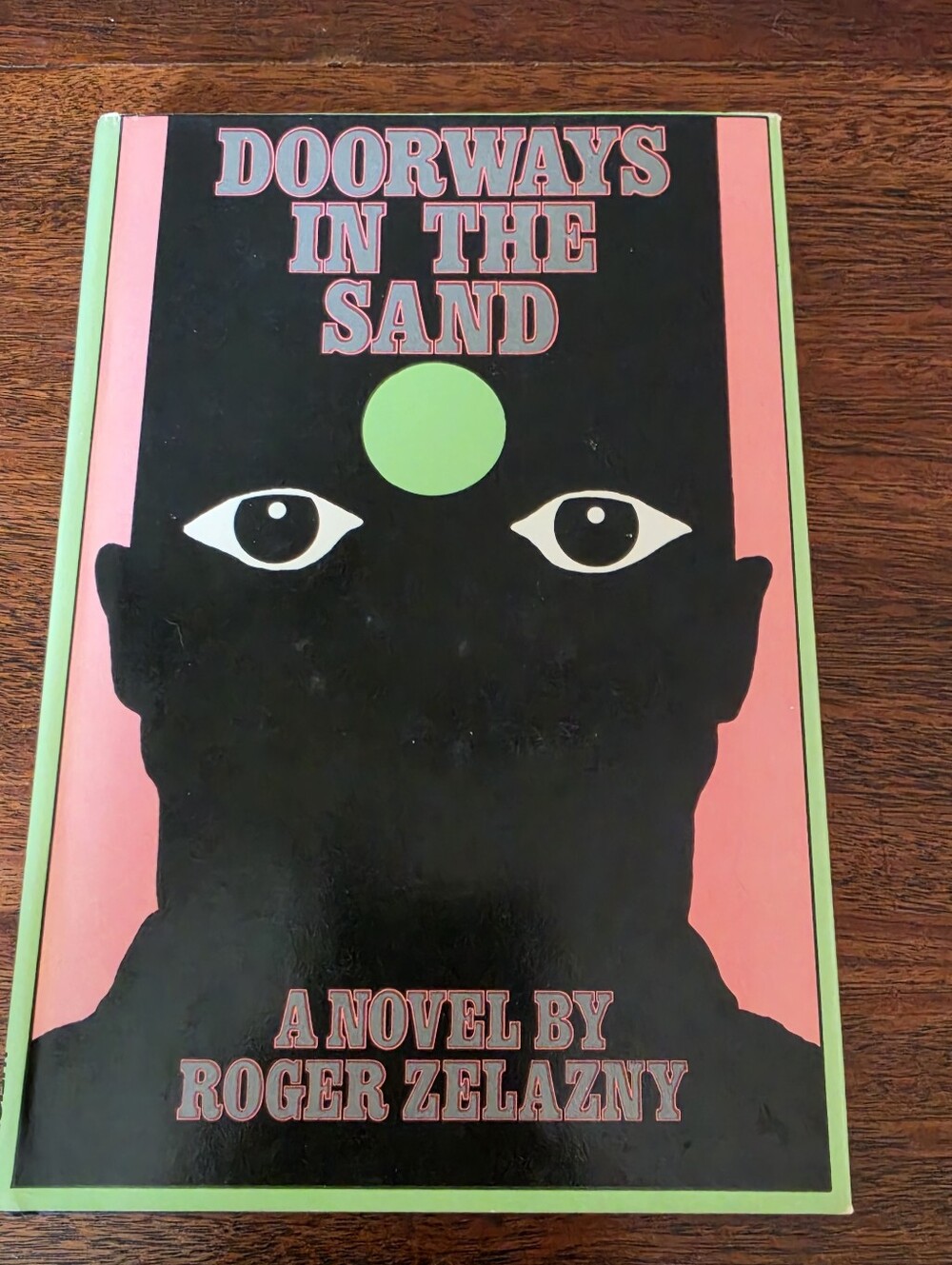 DOORWAYS IN THE SAND By Roger Zelazny Vintage Science Fiction Novel 1976 HC BCE